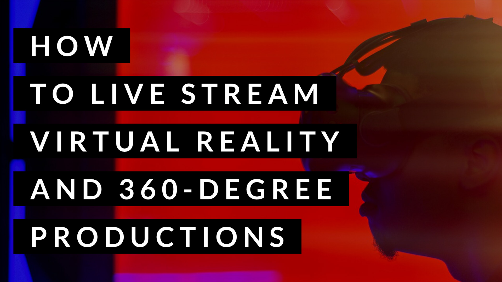 360 Degree Live Streaming Video App